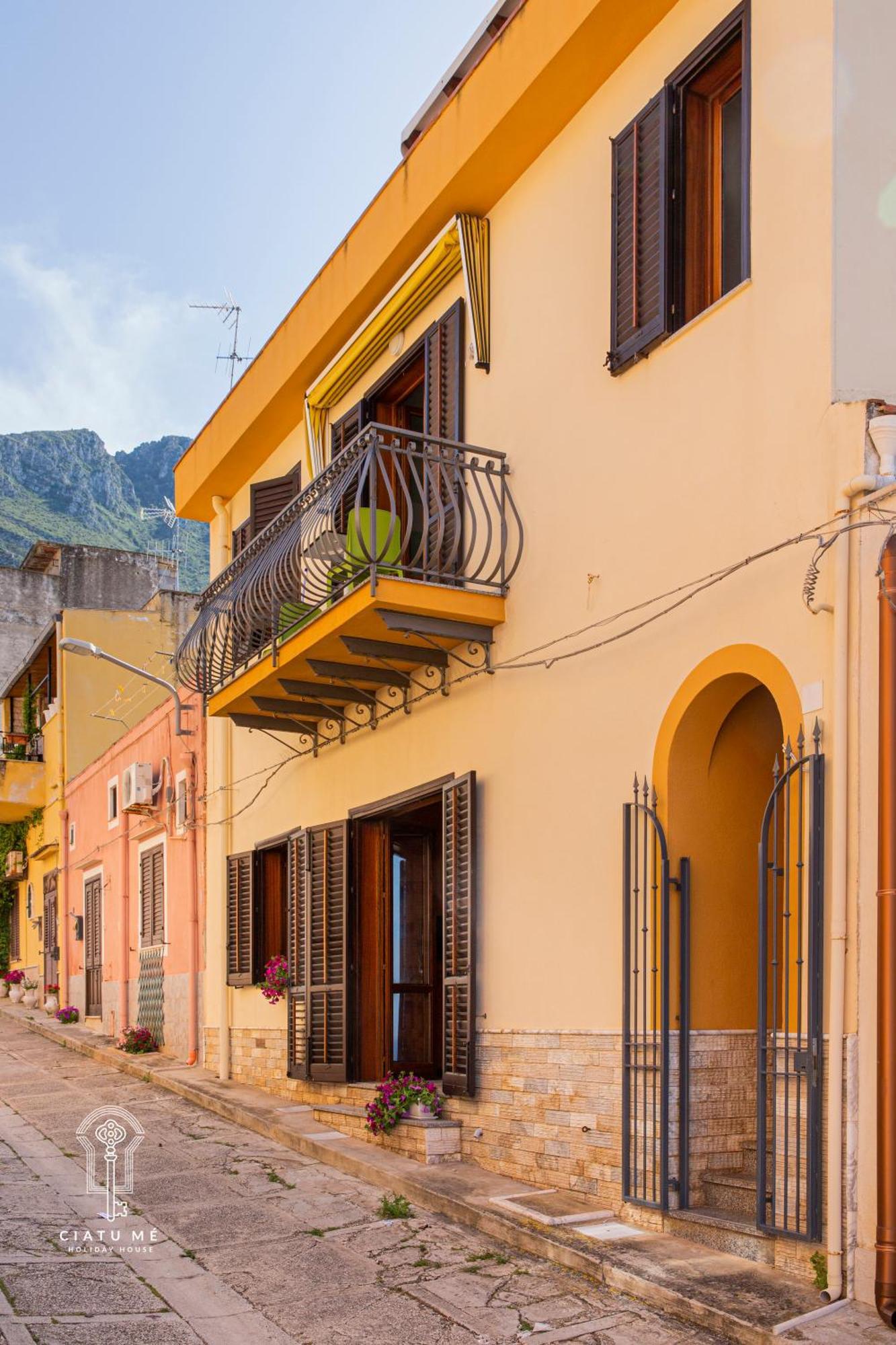 Ferienwohnung Ciatu Me' Brezza Marina Castellammare del Golfo Exterior foto