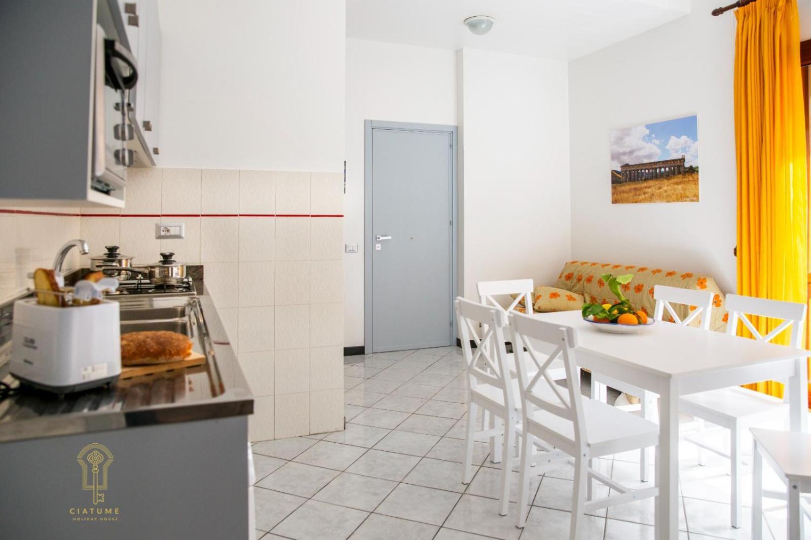 Ferienwohnung Ciatu Me' Brezza Marina Castellammare del Golfo Exterior foto