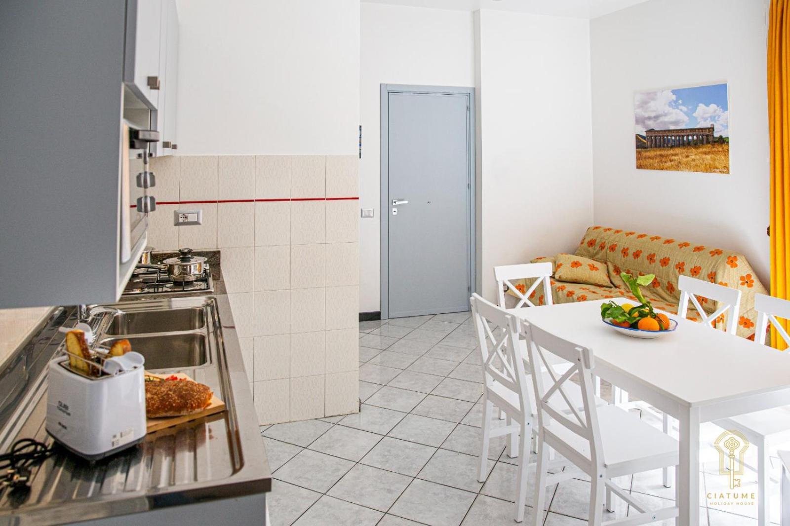 Ferienwohnung Ciatu Me' Brezza Marina Castellammare del Golfo Exterior foto